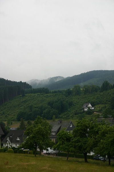 Mistige berg by EnWout
