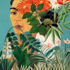 Frida in Henri's Garden von Marja van den Hurk