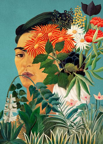 Frida in Henri's Garden