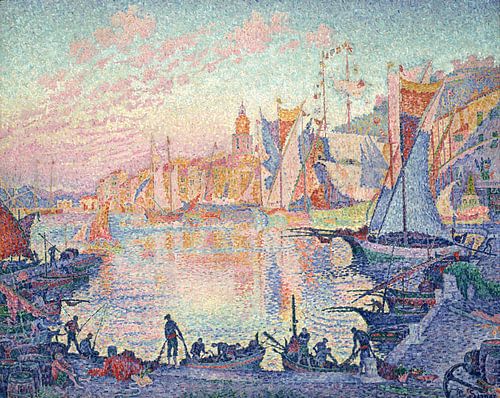 De haven van Saint-Tropez, Paul Signac