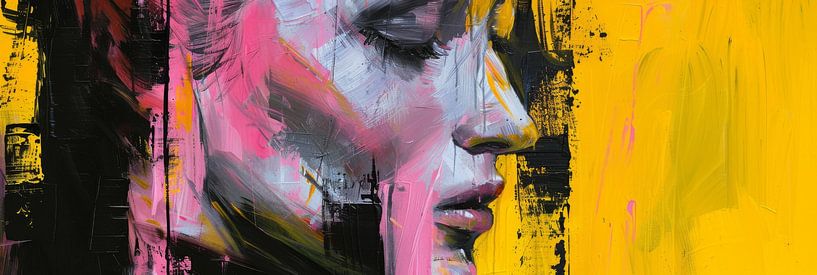 Frauenporträt von Poster Art Shop