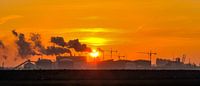 Vlissingen-Oost bij zonsopgang 