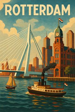 Rotterdam van Poster Art Shop