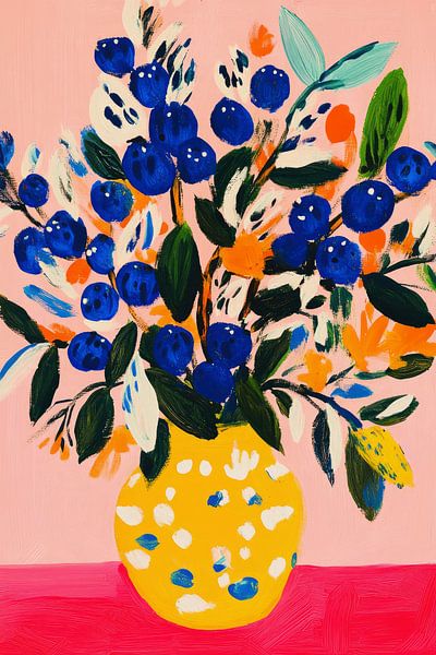 Blue Berries Bouquet by Treechild
