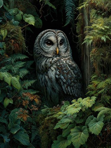 Boswachter – Mystieke uil en groen mos