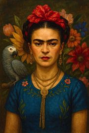 Portrait Botanical Isla Maranta by Moonheart Artworks