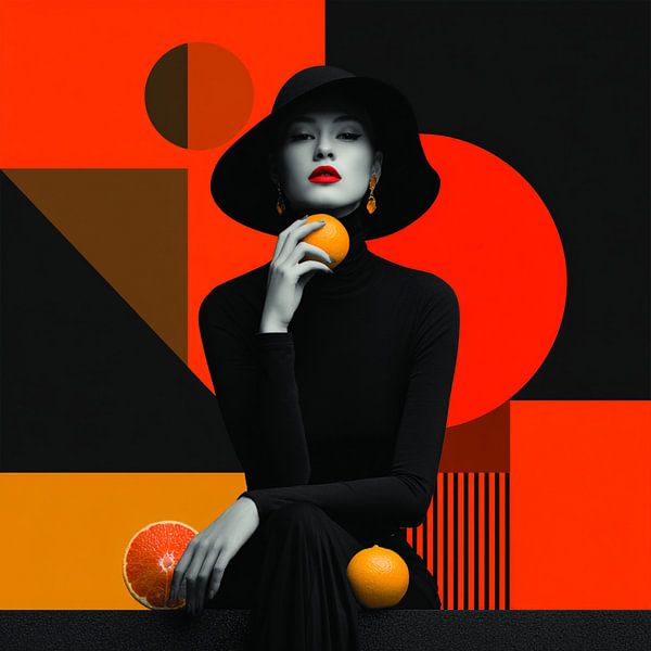 Color meets black van Ellen Novara-da Lima