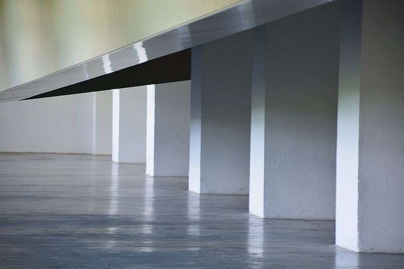 Functional architecture; Basement space yellow, white grey by BSNF