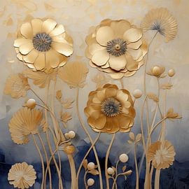 Blumen abstrakt von Bert Nijholt