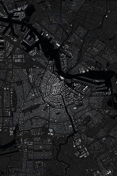Amsterdam Karte von Niels Timmer