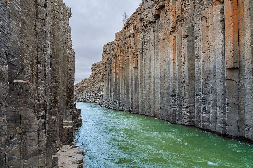 Stuðlagil gorge in Iceland by Tim Vlielander