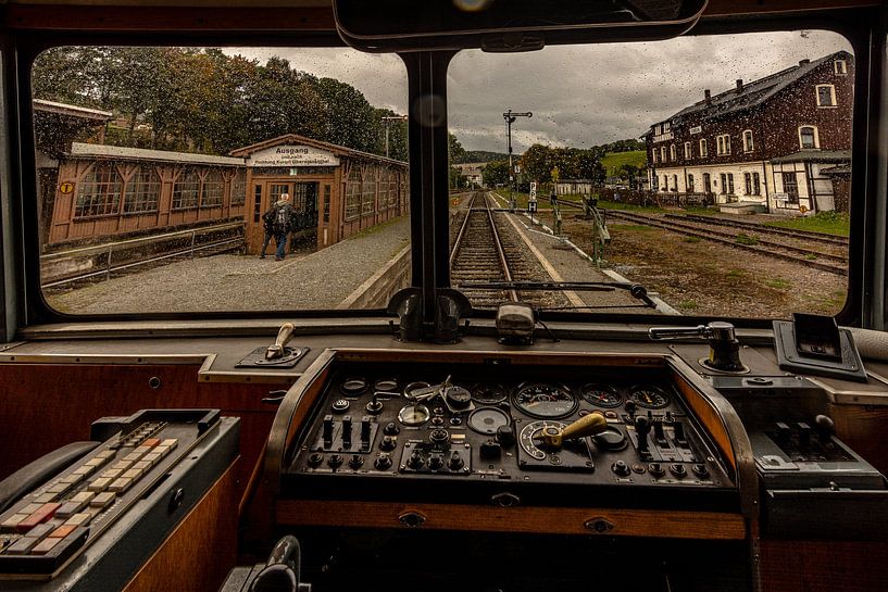 VT 98 Uerdinger rail bus in the Ore Mountains by Johnny Flash