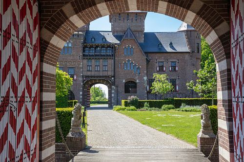 Kasteel de Haar, doorkijk