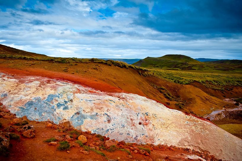 Red Earth, Iceland by Johannes van Veen