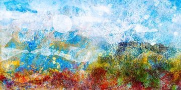 Abstrakte Landschaft von Lida Bruinen