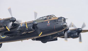 AVRO Lancaster bomber. by Jaap van den Berg