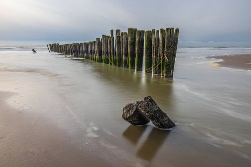 flood at De Kerf in Bergen aan zee by peterheinspictures