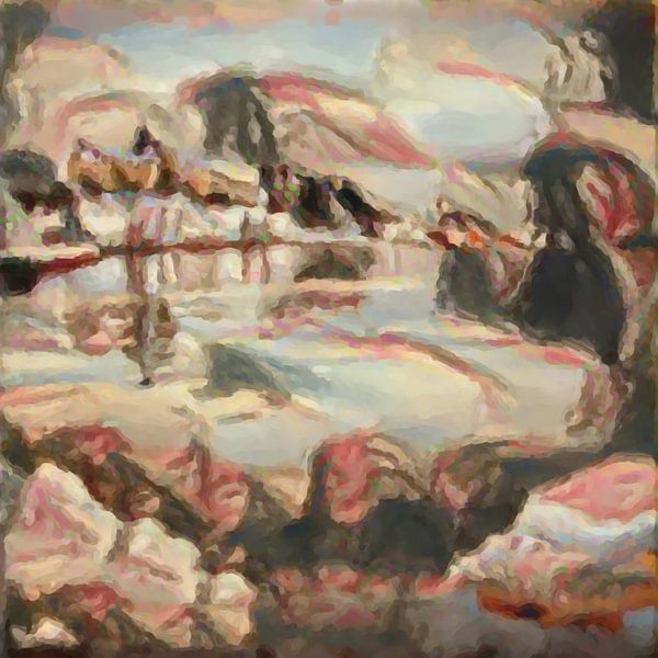 Abstract Inspiratie XLIX van Maurice Dawson