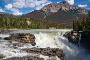 Athabasca Falls, Jasper National Park, Alberta, Kanada