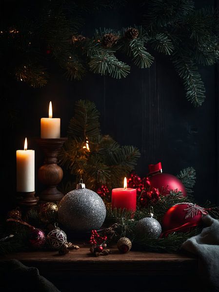 christmas tree by hisam colours