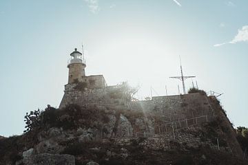 Le point culminant de la forteresse historique de Corfou | Photographie de voyage - tirage photo d'a sur Sanne Dost
