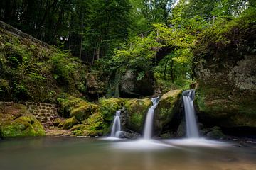 Der Schiessentümpel-Wasserfall