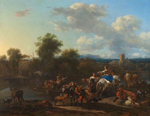 De Vee Veerpond, Nicolaes Berchem