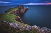 Neist Point sur l'île de Skye à l'heure bleue par Jean Claude Castor Aperçu