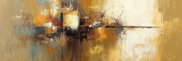 Abstract Goud van De Mooiste Kunst
