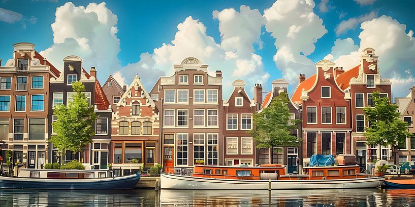 Amsterdamer Grachten von But First Framing