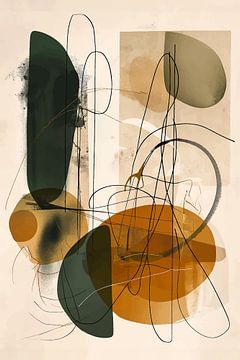Abstracte vormen nr. 1 van Andreas Magnusson