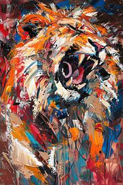 Löwe von Poster Art Shop