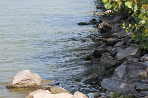 Staudamm Kerkini See Griechenland