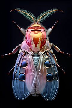 Prachtig macro insect no.1 van Marianne Ottemann - OTTI