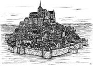 Mont Saint Michel van Lonneke Kolkman thumbnail