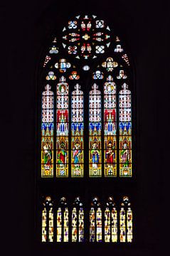 Dom van Keulen  Glas in lood raam   Nordquerhaus Fenster van Maarten Visser