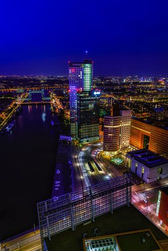 Skyline van Rotterdam