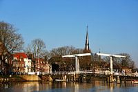 Zugbrücke in den Niederlanden.