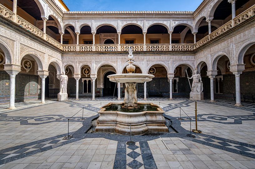 Innenhof des Casa de Pilatos in Sevilla von Alexander Baumann
