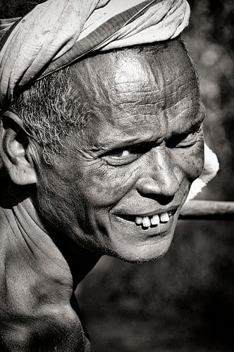 Old Man from Odisha, India.