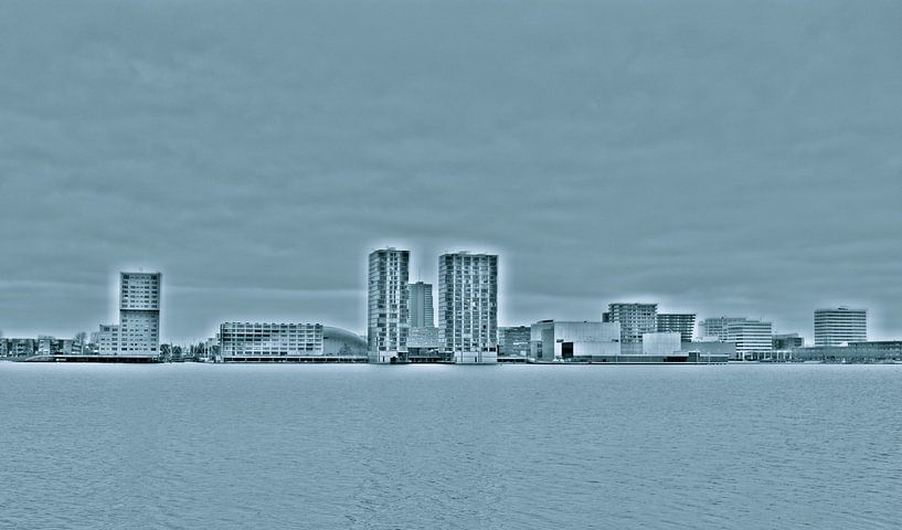 Skyline Almere van Vincent Vagevuur