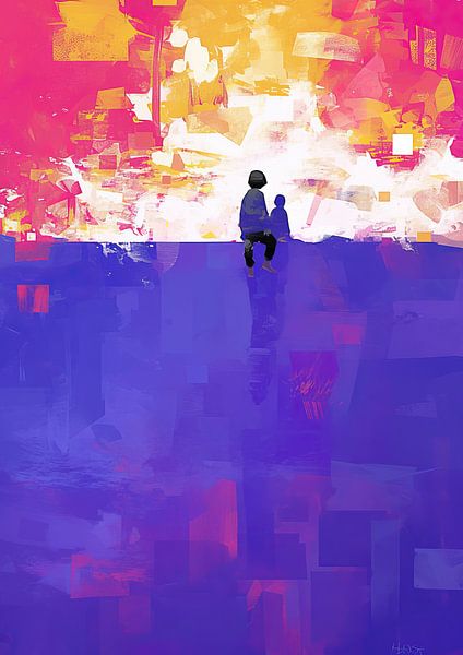Childlike Discoveries | Enjoying Colour and Light Together by ARTEO Paintings
