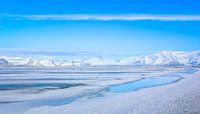 Stil landschap IJsland