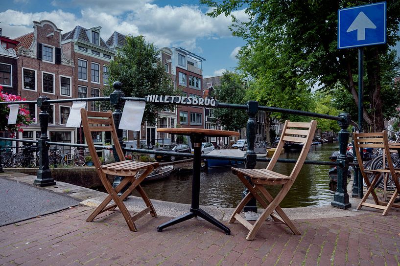 Hilletjesbrug Amsterdam van Peter Bartelings