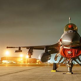 Eine F-16 der Oklahoma Air National Guard. von Jaap van den Berg