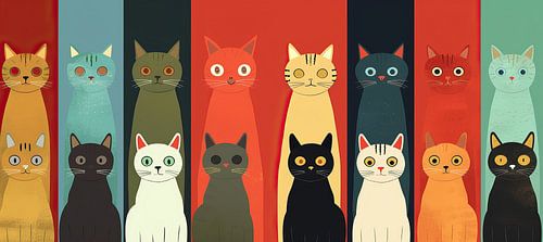 Malerei Katze | Malerei Kater