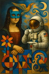 Le masque du clair de lune et le thé de l'astronaute