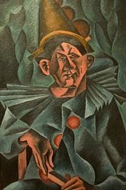 Bohumil Kubišta, Pierrot, 1911 van Atelier Liesjes