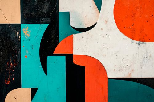 Abstracte geometrische compositie