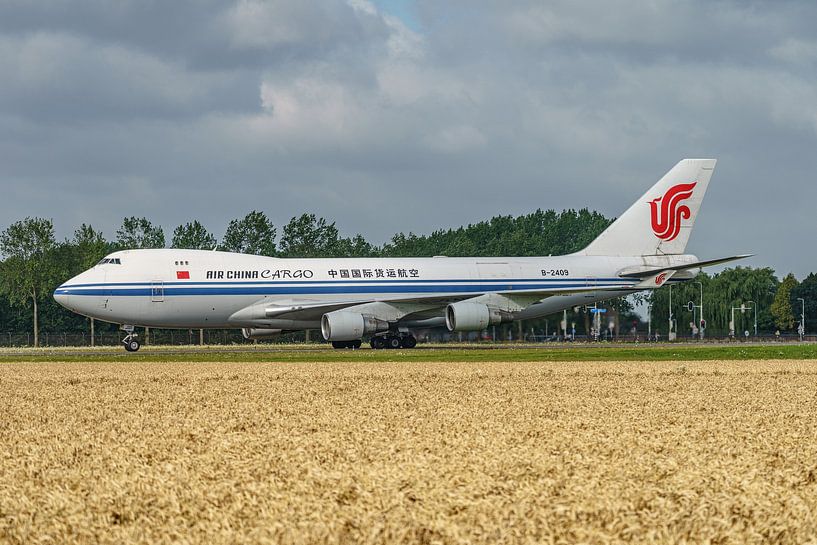 Boeing 747-400-Frachtflugzeug von Air China Cargo. von Jaap van den Berg